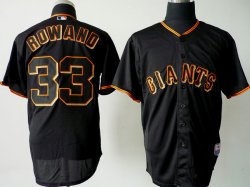 San Francisco Giants #33 ROWAND black MLB Jerseys