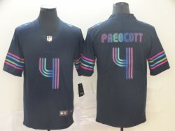 Nike Cowboys #4 Dak Prescott dark blue Color Rush Limited Jersey City version