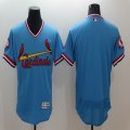 2016 St Louis Cardinals blank skyblue Flexbase Authentic Collection Jersey