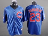 Chicago Cubs SANDBERG 23# blue mlb jersey