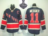 2014 stanley cup Rangers 11 Mark Messier Navy NHL Jerseys