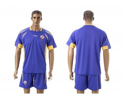 2014-2015 Fiorentina club purple soccer jersey home