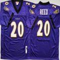 Baltimore Ravens #20 Ed Reed Limited Purple Throwback NFL Jerseys-PNS