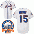 New York Mets 15 Carlos Beltran white MLB Jersey