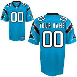 Carolina Panthers Customized Personalized Alternate Jerseys