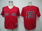 MLB Jerseys Boston Red Sox 15 Pedroia Red