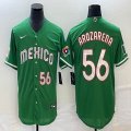 2023 World Cup Mexico #56 Randy Arozarena green majestic baseball jerseys 23