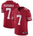 San Francisco 49ers #7 Colin Kaepernick red nike Color Rush Limited Jersey