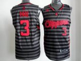 Los Angeles Clippers #3 PAUL limited NBA gray black Jerseys