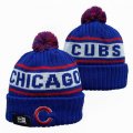 2024 Chicago Cubs blue white MLB Cuffed Knit Hats