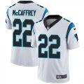 Nike Panthers #22 Christian McCaffrey white Color Rush Limited Jersey