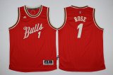 Youth Chicago Bulls #1 Derrick Rose red 2016 NBA Christmas