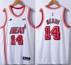 Nike Miami Heat #14 Tyler Herro white nba basketball jerseys -XD