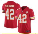 Nike Kansas City Chiefs #42 Anthony Sherman red Color Rush Limited Jerseys