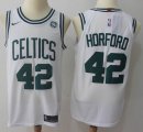 Nike Boston Celtics #42 Al Horford white nba basketball jerseys