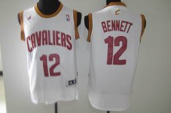 Cleveland Cavaliers BENNETT 12 white nba jersey