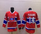 Reebok Montreal Canadiens #14 Tomas Plekanec red NHL jerseys A patch