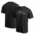 Baltimore Ravens NFL Pro Line by Fanatics Branded Midnight Mascot T-Shirt - Black