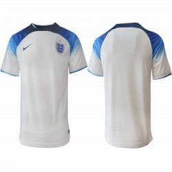 2022 World Cup England Thailand version white blue soccer jerseys away