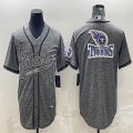 Nike Tennessee Titans blank Hemp gary baseball jerseys Joint name-BD 01