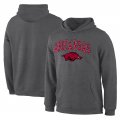 Fanatics Branded Arkansas Razorbacks Charcoal Campus Pullover Hoodie