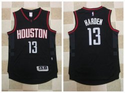 Houston Rockets #13 James Harden black basketball jersey