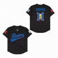 Joe Coop Copper #44 Men's Movie Beers black Baseball Jersey