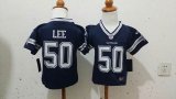 Nike Dallas Cowboys 50 Sean Lee Game Blue NFL Children Jerseys