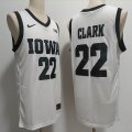 Nike Iowa Hawkeyes Caitlin Clark #22 white Basketball Jersey-XST