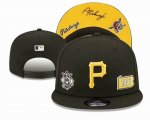 2023 Pittsburgh Pirates black MLB Snapback Hats-YD