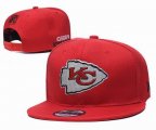 2023 Chiefs red NFL Snapback Hats-YD 02