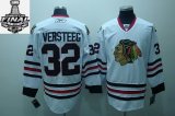 2013 NHL Stanley Cup Chicago Blackhawks 32# VERSTEEG white Jerseys