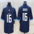 Nike Tennessee Titans #16 Treylon Burks dark blue Color Rush Limited Jersey