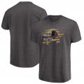 Washington Redskins Majestic Big & Tall Fierce Intensity T-Shirt â€“ Heathered Charcoal