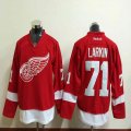 Detroit Red Wings #71 Dylan Larkin Red nhl Jersey