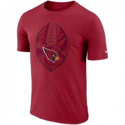 Men\'s Arizona Cardinals Nike Cardinal Fan Gear Icon Performance T-Shirt