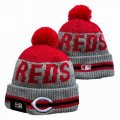 2024 Cincinnati Reds gray red MLB Cuffed Knit Hats