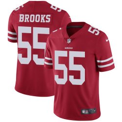 San Francisco 49ers #55 Brooks nike red Color Rush Limited Jersey