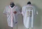 Cincinnati Reds VOTTO 19# white camo baseball jerseys