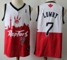 Nike Toronto Raptors #7 Kyle Lowry red white NBA Jerseys- S8