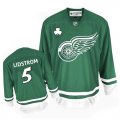 Nicklas Lidstrom Jersey 5 Green Detroit Red Wings Jerseys