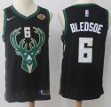 Nike Milwaukee Bucks #6 Eric Bledsoe black nba Jersey-LT