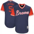 Atlanta Braves 5 Freddie blue classic baseball Jerseys