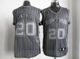 Adidas San Antonio Spurs #21 Tim Duncan Grey sonw colors Jerseys