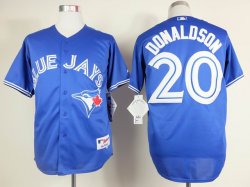 2015 Toronto blue jays #20 Josh Donaldson blue baseball jerseys