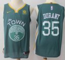 Nike Golden State Warriors #35 Kevin Durant Green NBA basketball Jerseys-HMD