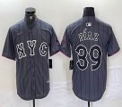 Nike New York Mets #39 Edwin Diaz gray majestic majestic baseball jerseys city version 03