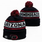 2024 Arizona Diamondbacks black white MLB Cuffed Knit Hats