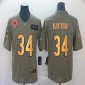 Nike Chicago Bears #34 Walter Payton Salute To Service Limited Jersey 01