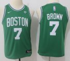 Youth Nike Boston Celtics #7 Jaylen Brown green nba basketball Jersey